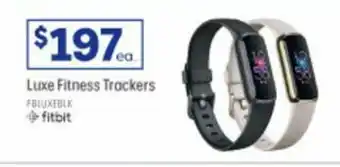 Officeworks Fitbit Luxe Fitness Trackers offer