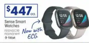 Officeworks Fitbit Sense Smart Watches offer