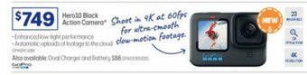 Officeworks GoPro Hero10 Black Action Camera offer