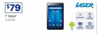 Officeworks Laser 7" Tablet offer