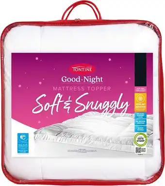 BIG W Tontine Soft & Snuggly Mattress Topper - Queen offer