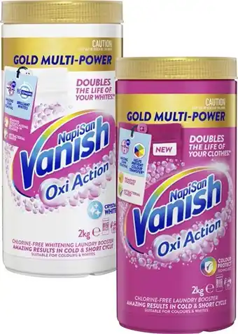 BIG W Vanish Napisan Gold 2kg offer