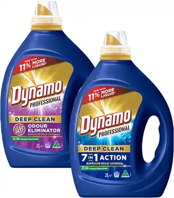 BIG W Dynamo Professional Laundry Liquid 2-Litre offer