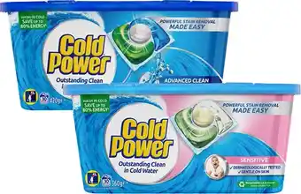 BIG W Cold Power 30-Pack Triple Caps Laundry Detergent offer