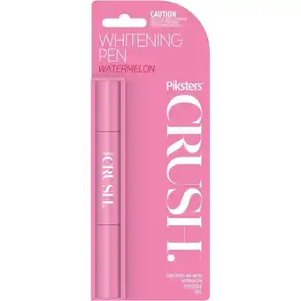 BIG W Piksters Crush Whitening Pen Watermelon 2ml offer