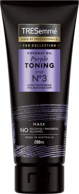 BIG W TRESemmé Purple Toning Mask 200ml offer