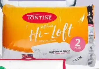 BIG W 2-Pack Hi Loft Pillows offer