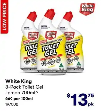 BIG W 3-Pack Toilet Gel Lemon 700ml offer