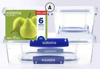 BIG W 6-Pack Klip It Plus Multi Storage Containers offer