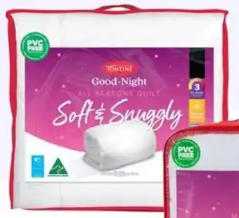 BIG W Soft & Snuggly All Seasons Quilt - Queen offer