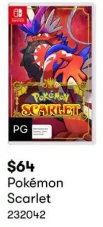 BIG W Pokémon Scarlet offer