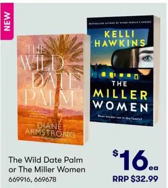 BIG W The Wild Date Palm or The Miller Women offer