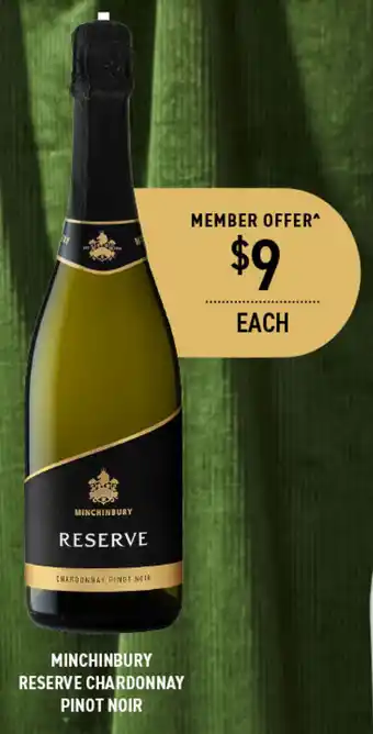 Dan Murphy's MINCHINBURY RESERVE CHARDONNAY PINOT NOIR offer