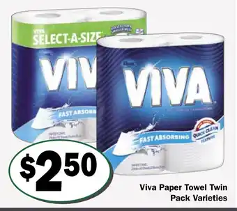 Viva Paper Towel Twin Pack Varieties