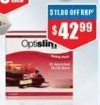Chemist Warehouse Optislim VLCD Variety Pack 15 Bars offer