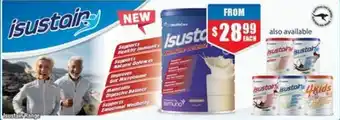 Chemist Warehouse Isustain Range offer
