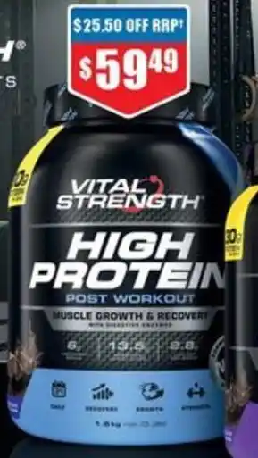 Chemist Warehouse Vital Strength Range offer
