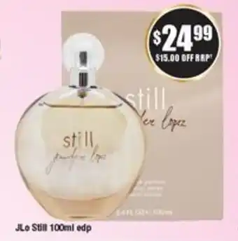 Chemist Warehouse JLo Still 100ml edp offer