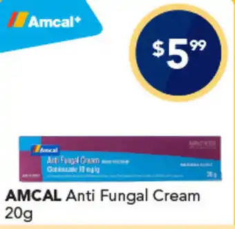 Amcal Pharmacies Anti Fungal Cream 20g offer