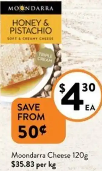 Moondarra Cheese 120g