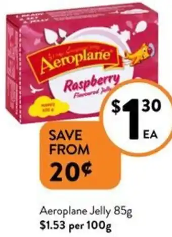 Foodworks Aeroplane Jelly 85g offer