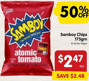 Samboy Chips 175gm