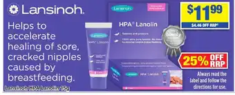 Lansinoh HPA Lanolin 15g