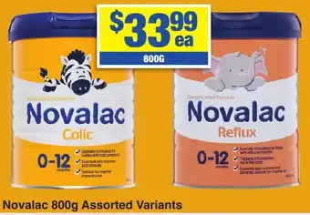 My Chemist Novalac 800g Assorted Variants offer