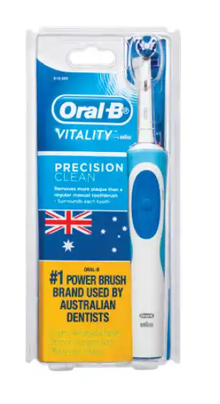 Oral-b vitality precision clean toothbrush & 2 refill heads