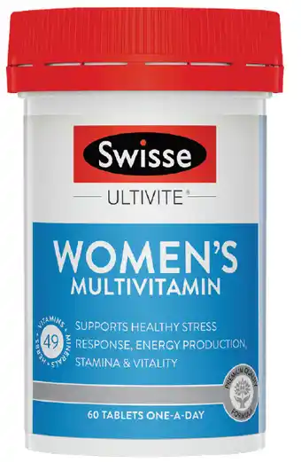 PharmaSave Swisse ultivite women’s multivitamin 60 tablets offer