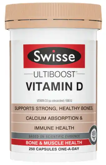 PharmaSave Swisse ultiboost vitamin d 250 capsules offer