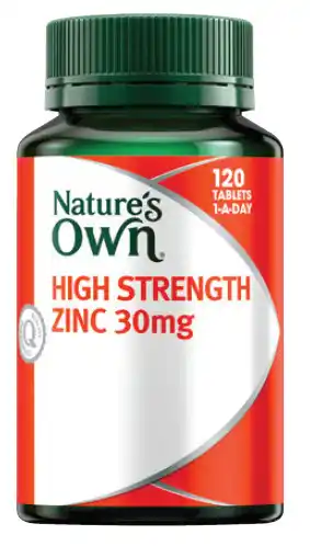 PharmaSave Nature’s own high strength zinc 30mg 120 tablets offer