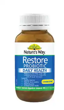 PharmaSave Nature’s way restore probiotic daily health 90 capsules offer