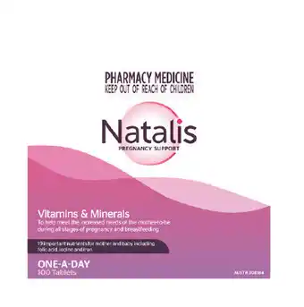 Natalis pregnancy support 100 tablets