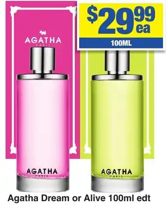 My Chemist Agatha Dream or Alive 100ml offer