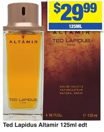 My Chemist Ted Lapidus Altamir 125ml offer