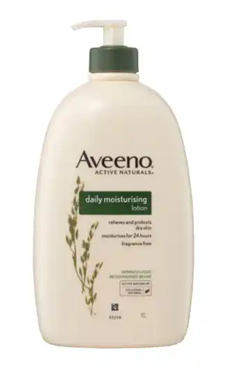 PharmaSave Aveeno daily moisturising body lotion 1 litre offer