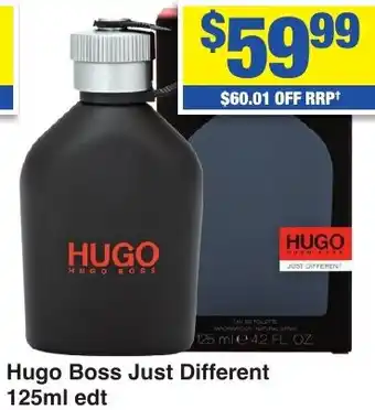 My Chemist Hugo Boss Just Different 125ml offer