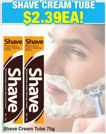 My Chemist Shave Cream Tube 75g offer