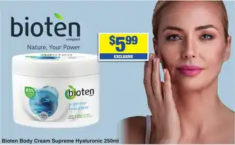 My Chemist Bioten Body Cream Supreme Hyaluronic 250ml offer