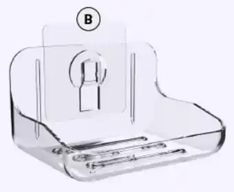 BIG W Clear Acrylic Soap Dish offer