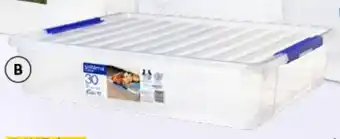 BIG W Clear Storage Tub 30-Litre offer