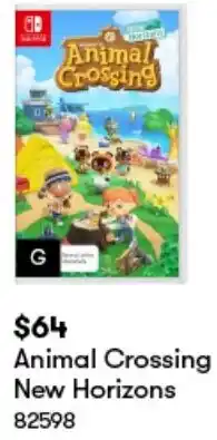 BIG W Animal Crossing New Horizons offer