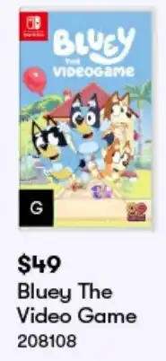 BIG W Bluey The Video Game offer