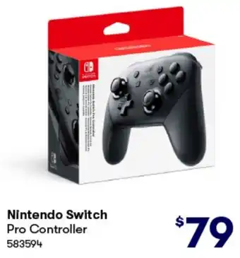 BIG W Nintendo Switch Pro Controller offer