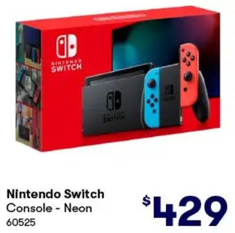 BIG W Nintendo Switch Console- Neon offer