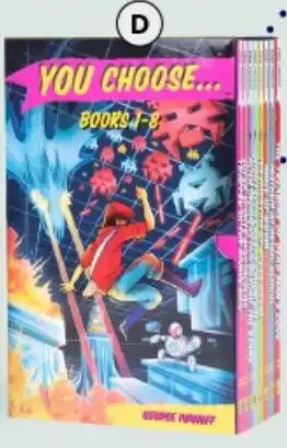 BIG W You Choose 8 Book Box Set offer