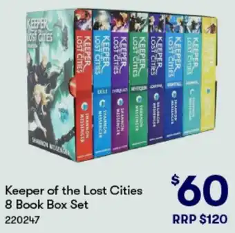 BIG W Keeper of the Lost Cities 8 Book Box Set offer