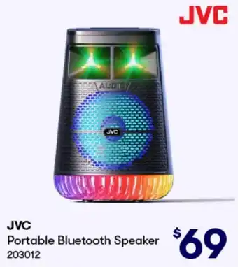 BIG W JVC Portable Bluetooth Speaker offer