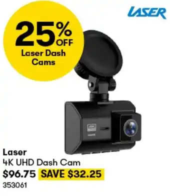 Laser 4K UHD Dash Cam